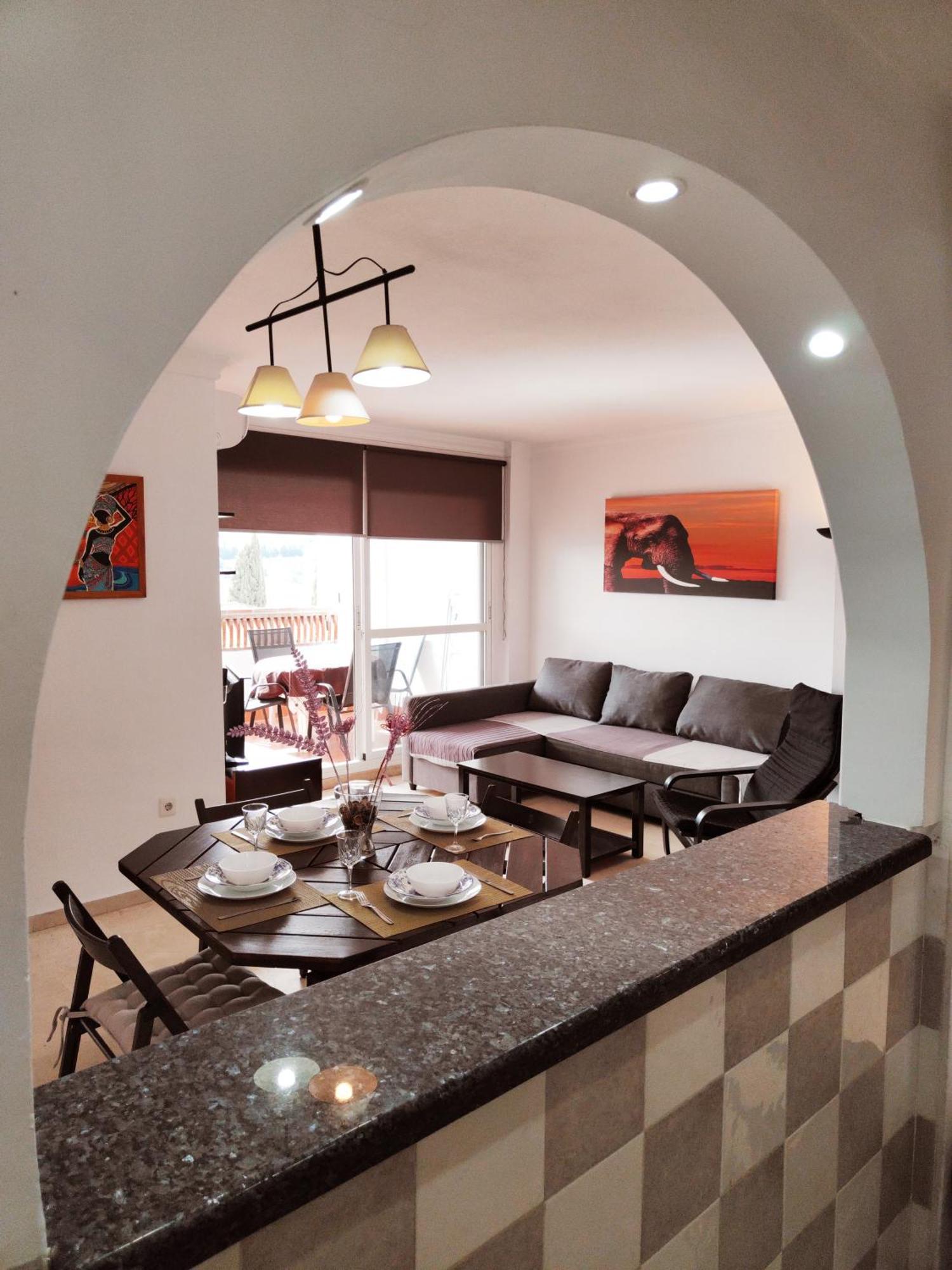 2Bdr Sunny Apartment With Pool And Private Parking In Benalmadena Exterior photo