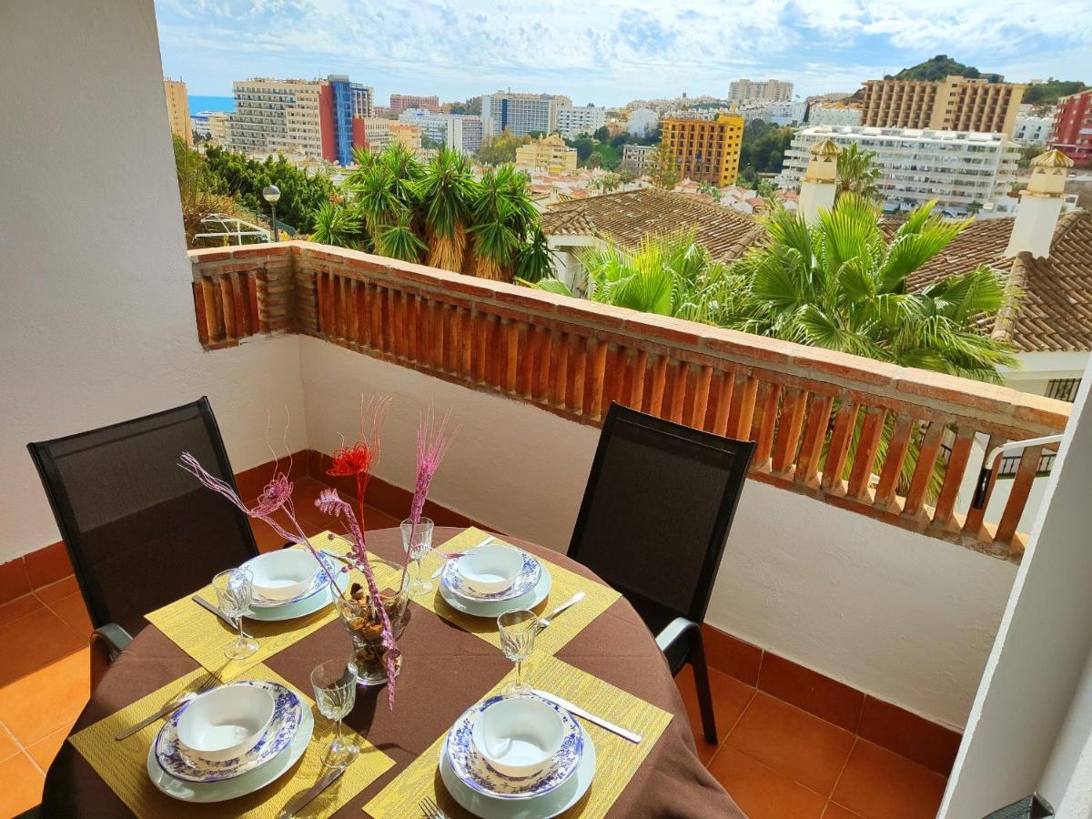 2Bdr Sunny Apartment With Pool And Private Parking In Benalmadena Exterior photo
