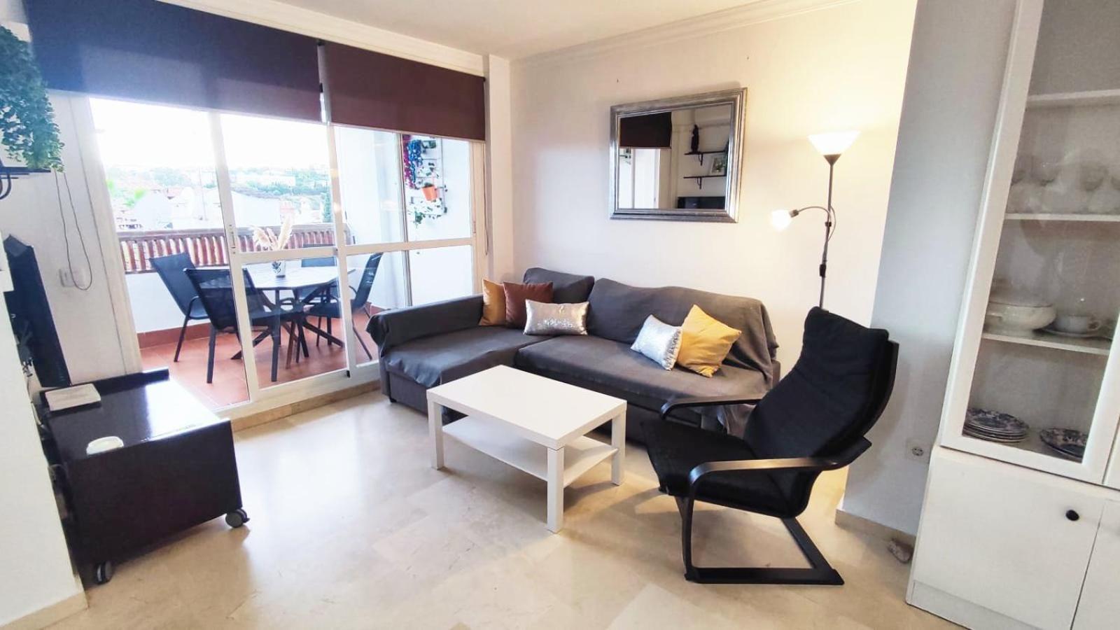 2Bdr Sunny Apartment With Pool And Private Parking In Benalmadena Exterior photo